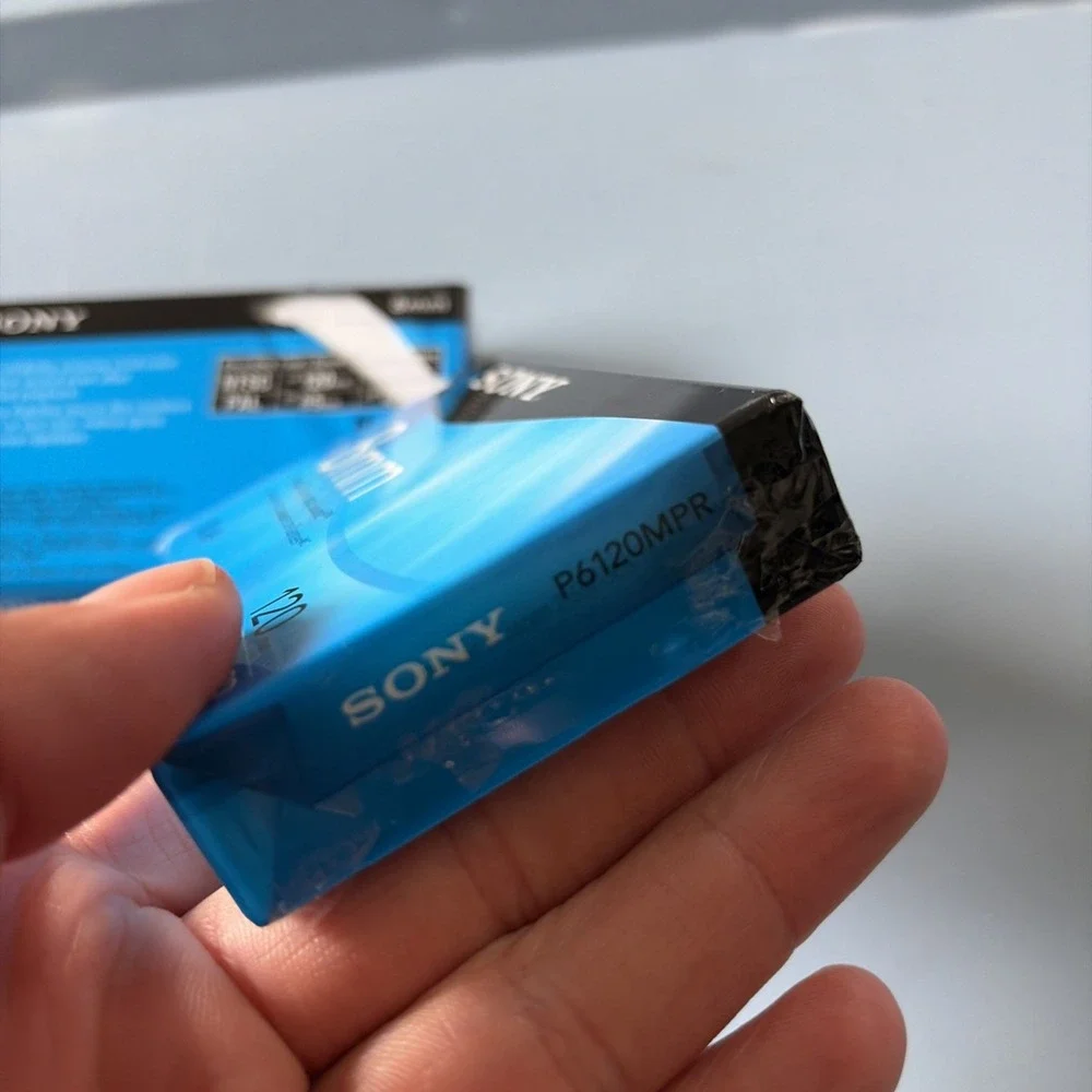 2 Sony 8mm P6120MPR 120 minute MP 8 Standard Video  Cassettes  -  New Sealed